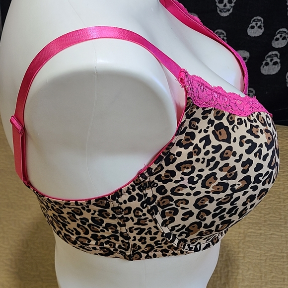 XOXO padded cheetah bra size 42D - Picture 6 of 11